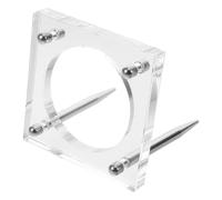 TOGEVAL Sturdy Coin Display Stand Holder Box Inner Diameter Multi-functional Frame for Collectors Storage and Showcase of Commemorative Coin Collections