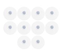 TOGEVAL Suction Cups with Screws Heavy Duty Suction Cup Hooks for Windows 10pcs PVC no Drill Needed Load-Bearing Capacity
