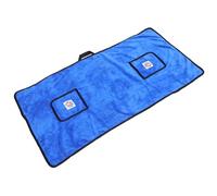 TOGEVAL Super Absorbent Pet Bath Towel Quick Drying Dog Towel Pockets for Drying Cleaning