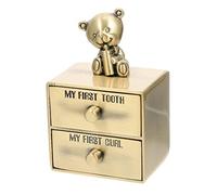 TOGEVAL Teeth Save Box Durable Deciduous Tooth Keepsake Storage Organizer Safe Smooth Design Practical Childrens Growth Memories