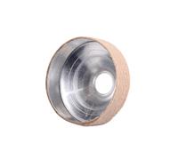 TOGEVAL Tenor Saxophone Mute Suitable for Practice and Performance Metal with Protective Anti-damage Fabric Easy to Install Sound Dampener Accessory Outer Diameter 92mm