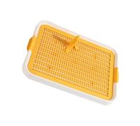 TOGEVAL Thickened Dog Toilet Tray with Removable for Easy Cleaning Portable Puppy Potty Training Pad Holder Household Pet Supply for Developing Fixed Toilet Habits