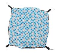 TOGEVAL Three-layer Plush Hamster Hammock Warm Pet Cage Bed for Hamsters Chinchillas
