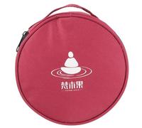 TOGEVAL Tibetan Singing Bowl Carry Case Storage Bag for Crystal Bowls Compact Lightweight Design for Meditation and Mindfulness Practices Easy to Use