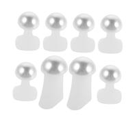 TOGEVAL Toe Separators 3 Sets Silicone Toe Spacers for Pedicures Nail Art Tool Design for Women Salon and Home Use