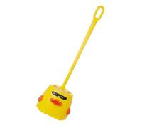 TOGEVAL Toilet Brushes Hygienic System Duck-shape Toilet Brush Kit Long Handle Scrubber for Bowl Cleaning