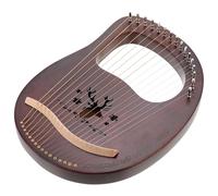 TOGEVAL Tone Lyre Harp Wooden String Instrument Handheld Harp for Musical Practice Ancient Style Lyre for Adults and Beginners