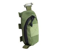 TOGEVAL Tool Bag Hiking Medicine Bag Camping Storage External Pockets Zipper Compact