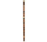 TOGEVAL Traditional Bamboo Flute for Beginners Crafted Bamboo and Brass Accents for Students Learning Chinese Traditional Music This Introductory Flute Is for Practice Sessions