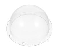 TOGEVAL Transparent Acrylic Camera Dome Protector for Outdoor Surveillance Clear Security Camera Dome Cover Rainproof Shield with Plastic Housing for Enhanced Longevity