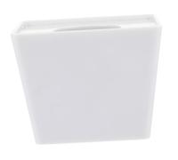 TOGEVAL Trapezoid Microphone Station Logo Flag Sponge Material Stable Interview Mic Cover for Broadcasting Video Studios Radio Audio Recording Use