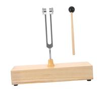 TOGEVAL Tuning Fork and Wooden Voice Box for Meditation Practices Designed for Deeper Meditation Experiences with Aluminum Alloy Material and Improved Focus during Balance Exercises