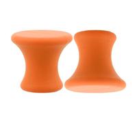 TOGEVAL Tuning Fork Vibrational Healing Holder Rubber Base Stand 2pcs Noise-Free Support and Minimizing Vibrations, Sturdy Rubber Material for Meditation and Spa Sound Therapy for Yoga