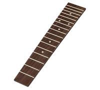 TOGEVAL Ukulele Fingerboard Replacement Fingerboard Accessory Made of Rosewood 23 Inch Offering Versatile and Warm Rich Sound for Solo Performances and Studios