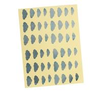 TOGEVAL Ukulele Fretboard Stickers Guitar Neck Sticker Acoustic Bass Guitar Cloud Shaped Decals Long-lasting Easy Install