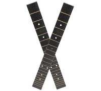 TOGEVAL Ukulele Replacement Fretboard 38-41 Inch Acoustic Folk Guitar Finger Plate Sturdy ABS Material Portable Guitar Accessory Practical Fretboard for Music Repair and Maintenance