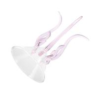 TOGEVAL Unique Octopus Cocktail Glass Goblet Small Decorative Stemware for Party Bar Home Use Compact Transparent Glassware Idea