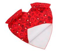 TOGEVAL Valentine’s Day Heart Costume for Women and Men, Romantic Heart-Shaped Outfit Floral Design, Cute Valentine’s Themed Cosplay Dress for Parties and Festivals