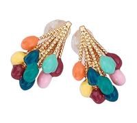 TOGEVAL Vintage Balloon Dangle Earrings for Women French Style Retro Balloons Jewelry Lightweight Fashion Drops Elegant Accessories for Casual and Holiday