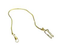 TOGEVAL Vintage Metal Pocket Watch Chain Decorative Purse Pocket Accessory Steampunk Style Prop