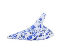 TOGEVAL Vintage Ocarina Blue Porcelain Style Durable Resin Musical Instrument for Beginners with Wide Tonal Range for Home Party and Practice Sessions