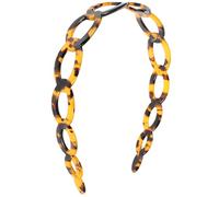 TOGEVAL Vintage Tortoise Shell Non-slip Hairband for Women and Girls, Acetate Decorative Shower and Face Washing Headband Hair Hoop, French Retro Style Hair Accessory