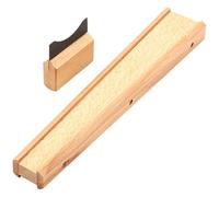 TOGEVAL Violin Fingerboard Scraper Kit Wooden Repair Tool Smooth Surface for Professional and Beginner Use Practical Music-making Accessory