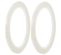 TOGEVAL Violin Note Sticker Tape 3mm White 2pcs Fretboard Fingerboard Tape Violin and Cello Learning Tool for Beginners Instrument Accessory