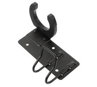 TOGEVAL Wall-mount Microphone Hook Holder Sturdy Metal Mic Rack for Ktv Stage Performance Wireless Mic Accessories Organizer