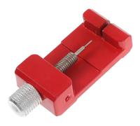 TOGEVAL Watch Band Link Remover Tool Pin Removal Kit with Spare Pins Red Watch Strap Adjustment Tool and Link Sizing