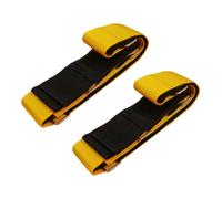 TOGEVAL Webbing Footsteps Belt for Outdoor Teamwork Training Creative Cooperation Game Props with Buckle Suitable for Sports Day and Giant Connect Activities Random Color