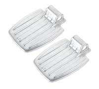 TOGEVAL Wheelchair Footrest Replacement Lightweight Pedals with Raised Design for Elderly Disabled Athletes Suitable for Brands and All Ages