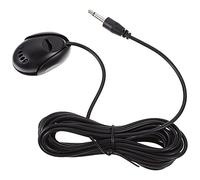 TOGEVAL Wireless Car Microphone with 3-meter Cable, Metal and Sponge Build, Stereo Sound, Adhesive Design for Voice and Live Broadcasting Use