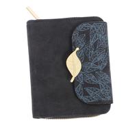 TOGEVAL Women Printed Clutch Zippered Wallet Compact Pu Leather Purse Multiple Card Slots for Ids Money and Items Stylish Design