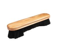 TOGEVAL Wooden Billiard Brush with Soft Bristles for Pool Table Felt Cleaning Horseshoe Shape Design for Corner and Natural Wood Handle Scratch Snooker Table Cleaner Random Color