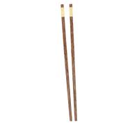 TOGEVAL Wooden Chopsticks Reusable Non-Bending Natural Chinese Chop Sticks for Hotel Restaurant Home Dining