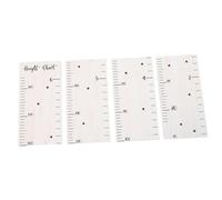 TOGEVAL Wooden Growth Chart Ruler for Wall with Cute Design, Track Child Height Easily, Made of Sturdy Wood, Nursery or Bedroom Decor for Boys and Girls Room