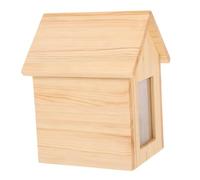 TOGEVAL Wooden Pet Urn Box for Dogs Cats Cremains Storage Fine Workmanship Memorial Keepsake Ashes Holder Portable Design