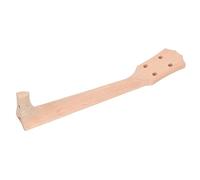 TOGEVAL Wooden Ukulele Neck 26-inch Classical Shape DIY Ukulele Handle Neck for Home Instrument Repair and Replacement Unfinished Folk Guitar Accessory