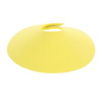 TOGEVAL Yellow Felt Cloth Bird Cone Collar for Parrots and Birds Bite and Lick Resistant Stylish Simple Design and Health Care