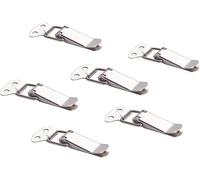 Toggle Catch,Spring Loaded Toggle Latch, Hasp Heavy Duty,Cases Boxs 6pcs(XX Small)