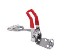 Toggle Clamp Heavy Duty Adjustable 4pcs Stainless Steel | Quick Release Hold Latch, Comfortable Grip and Easy Installation, Silver Finish for Woodworking Tasks