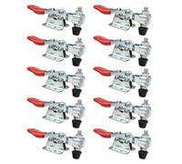Toggle Clamp Metal Clamping Tool with Nonslip Grip and Ergonomic Handle for Precisions Woodworking and Metalworking Horizontal Toggle Clamp