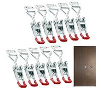 Toggle Latch- Over Center Latch Replacement, Smokehouse Lock, 10-Piece Heavy Duty Adjustable Rust Proof | for Door Cabinet Lid Box Drawer Freezer Grill Compartment Home Boat9.6x1.8x2cm/3.78x0.71x0.79