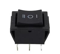 Toggle Switch,2pcs momentary 6 Flat pins,Double Sides Spring to Middle After Released Industrial Switches