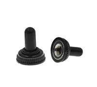 Toggle Switch SPDT DPDT Rocker Switch 5A 6A 125V Self-Reset Switch 3A 250 AC 3 6PIN ON-ON ON-OFF-ON Starting Switch IDGTTLDF(Waterproof Cap)