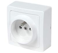 Appareillage en saillie Prise 2P+T 16 ampères Blok DEBFLEX White 746806