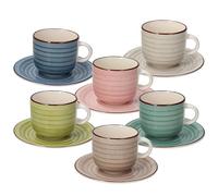 Tognana LS18502M228A Tea Cups, Ceramic