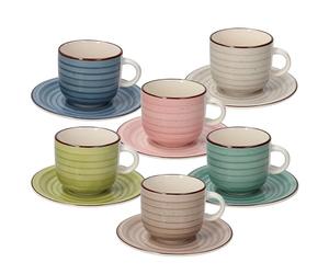 Tognana LS18502M228A Tea Cups, Ceramic