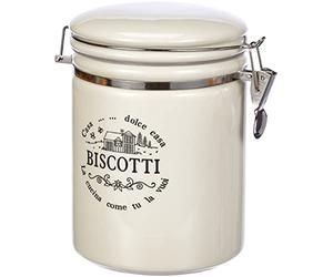 Tognana Sweet Campania Home Biscuit jar 2700cc, Ceramic, White